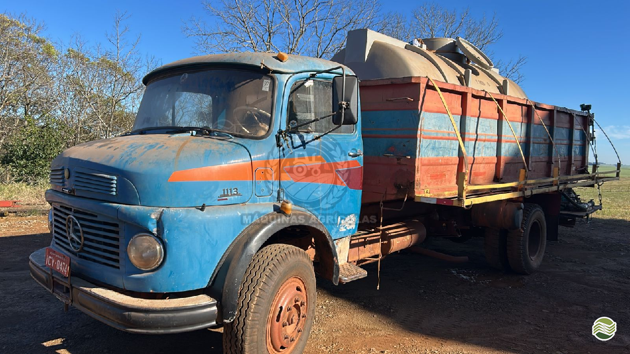 CAMINHAO MERCEDES-BENZ MB 1111 Caçamba Basculante Toco 4x2 PC Máquinas Agrícolas SANTIAGO RIO GRANDE DO SUL RS